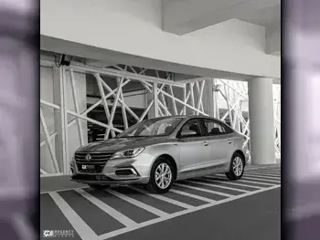 MG MG 5 Silver Sedan For Rent in QAR