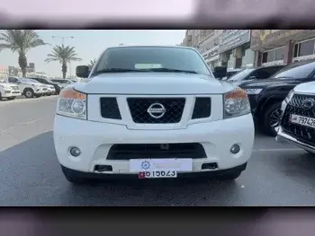 Nissan Armada SE White 2013 For Sale in Qatar