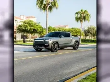 Rivian R1 T Gray 2022 For Sale in Qatar