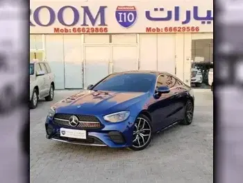 Mercedes-Benz E-Class 200 Blue 2021 For Sale in Qatar