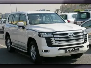 Toyota Land Cruiser GXR Twin Turbo White 2023 For Sale in Qatar