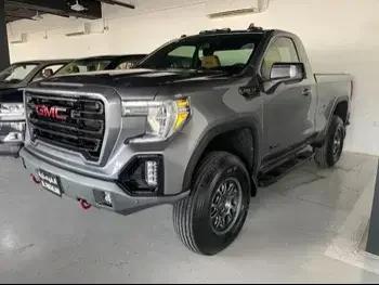 GMC Sierra AT4 Silver 2019 For Sale in Qatar