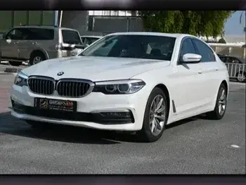 BMW 5-Series 520i White 2019 For Sale in Qatar