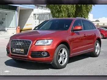 Audi Q5 Red 2014 For Sale in Qatar