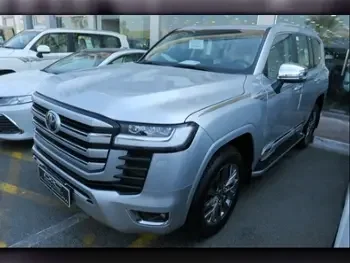 Toyota Land Cruiser VXR Twin Turbo Silver 2024 For Sale in QAR