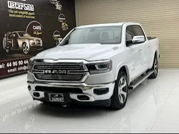 Dodge Ram 1500 White 2019 For Sale in Qatar