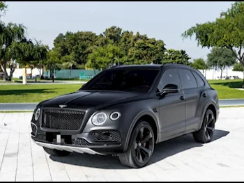 Bentley Bentayga Black Matte 2020 For Sale in Qatar