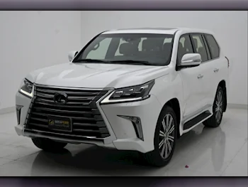 Lexus LX 570 White 2017 For Sale in Qatar