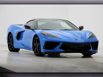 Chevrolet Corvette C8 LT3 Blue 2020 For Sale in Qatar