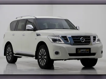 Nissan Patrol Platinum Pearl 2015 For Sale in Qatar