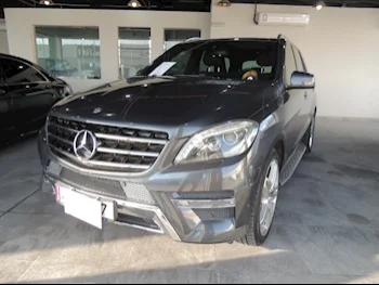 Mercedes-Benz ML 350 Gray 2014 For Sale in Qatar