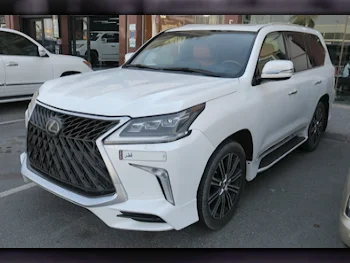 Lexus LX 570 S White 2020 For Sale in Qatar