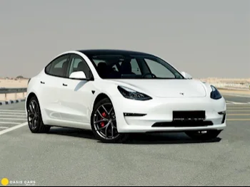 2022 tesla model 3 white for sale