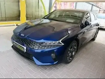 Kia K5 Blue 2021 For Sale in Qatar